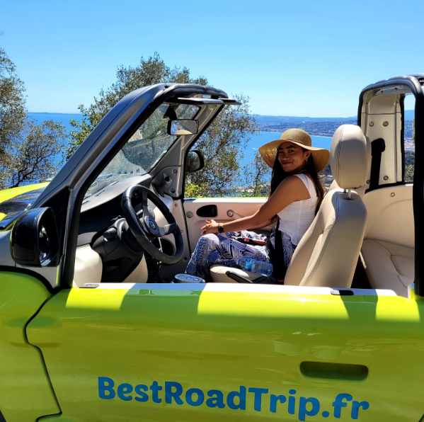 tour, outing with clients and the best road trip french riviera vehicle