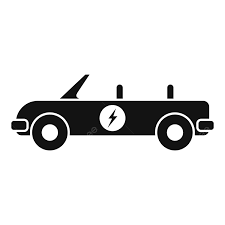 electric car icon